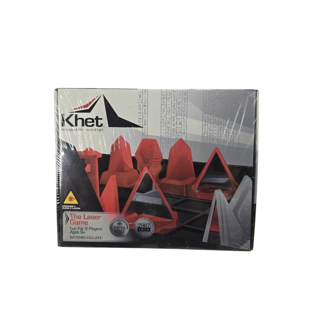 Khet The Laser Game Board Game Mensa Select Strategy Chess Egypt New Sealed
